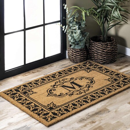 Nuloom 100% Coir, 0.35 in Thick, 36 in W x 72 in L NCJC10M-306